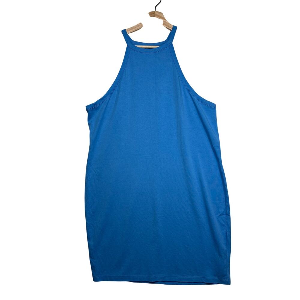 Fabletics Live-In High Neck Tank Dress Lot of 2 Sleeveless Midi Sz 2X Activewear - Picture 4 of 9